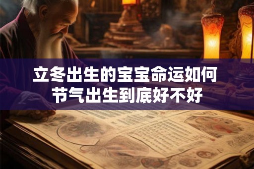 立冬出生的宝宝命运如何 节气出生到底好不好