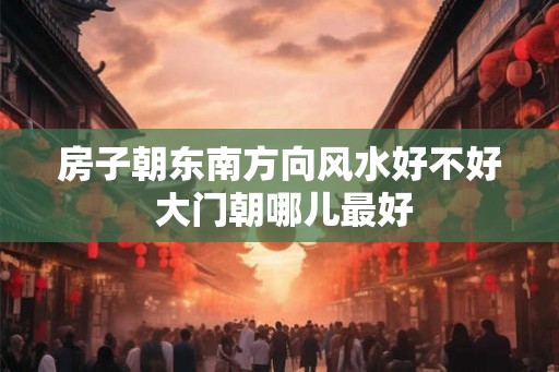 房子朝东南方向风水好不好 大门朝哪儿最好