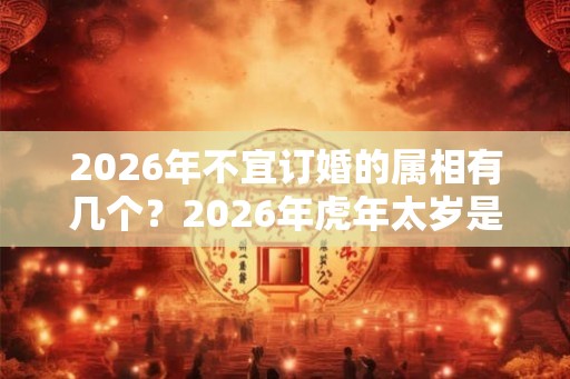 2026年不宜订婚的属相有几个？2026年虎年太岁是谁？