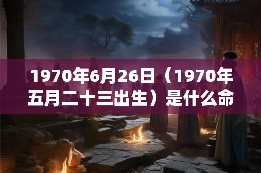 1970年6月26日（1970年五月二十三出生）是什么命_命运如何
