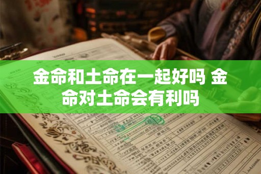 金命和土命在一起好吗 金命对土命会有利吗