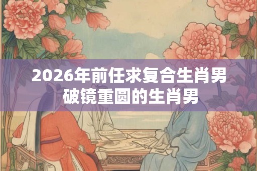 2026年前任求复合生肖男 破镜重圆的生肖男
