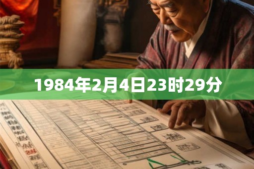 1984年2月4日23时29分