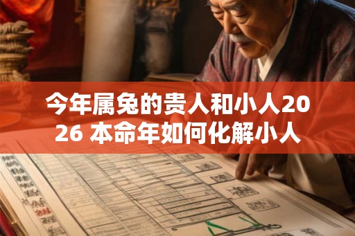 今年属兔的贵人和小人2026 本命年如何化解小人