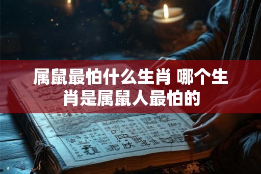 属鼠最怕什么生肖 哪个生肖是属鼠人最怕的 属鼠最怕什么生肖 哪个生肖是属鼠人最怕的