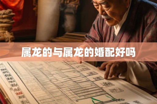 属龙的与属龙的婚配好吗