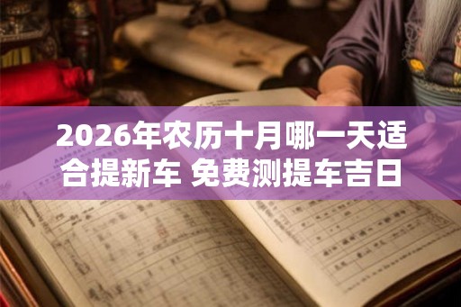 2026年农历十月哪一天适合提新车 免费测提车吉日