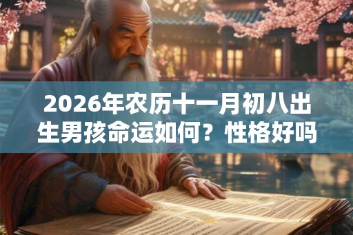 2026年农历十一月初八出生男孩命运如何？性格好吗？