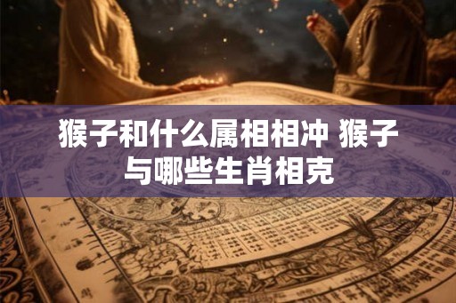 猴子和什么属相相冲 猴子与哪些生肖相克