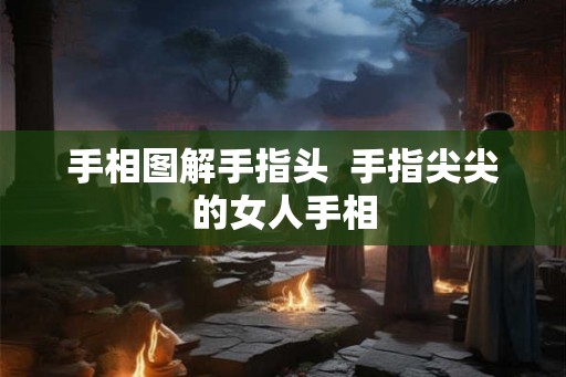 手相图解手指头  手指尖尖的女人手相