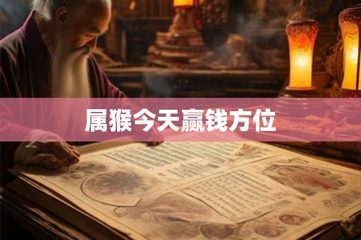 属猴今天赢钱方位 属猴今天赢钱方位