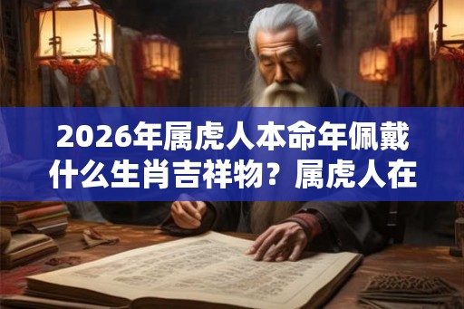 2026年属虎人本命年佩戴什么生肖吉祥物？属虎人在2026年适合跳槽吗？