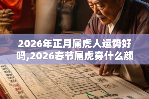 2026年正月属虎人运势好吗,2026春节属虎穿什么颜色旺运