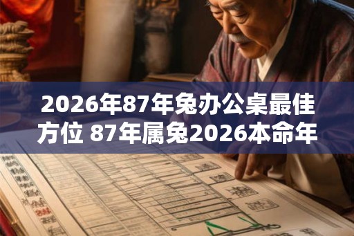 2026年87年兔办公桌最佳方位 87年属兔2026本命年办公桌怎么放 2026年87年兔办公桌最佳方位 87年属兔2026本命年办公桌怎么放