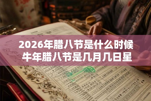 2026年腊八节是什么时候 牛年腊八节是几月几日星期几