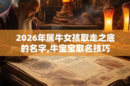 2026年属牛女孩取走之底的名字,牛宝宝取名技巧