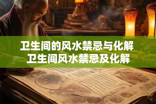 卫生间的风水禁忌与化解 卫生间风水禁忌及化解