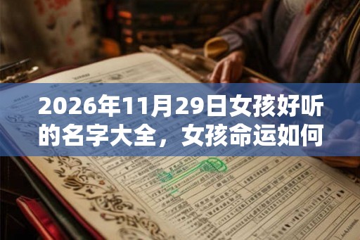 2026年11月29日女孩好听的名字大全，女孩命运如何？