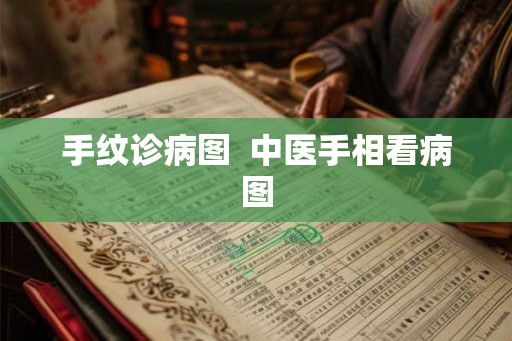 手纹诊病图  中医手相看病图