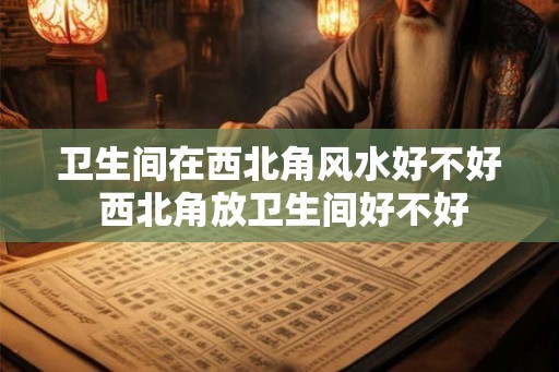 卫生间在西北角风水好不好 西北角放卫生间好不好 卫生间在西北角风水好不好 西北角放卫生间好不好