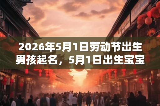 2026年5月1日劳动节出生男孩起名,5月1日出生宝宝好吗? 2026年5月1日劳动节出生男孩起名,5月1日出生宝宝好吗?
