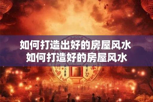 如何打造出好的房屋风水 如何打造好的房屋风水 如何打造出好的房屋风水 如何打造好的房屋风水