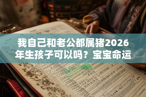 我自己和老公都属猪2026年生孩子可以吗？宝宝命运如何？
