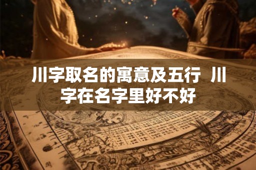 川字取名的寓意及五行  川字在名字里好不好