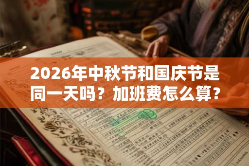 2026年中秋节和国庆节是同一天吗？加班费怎么算？