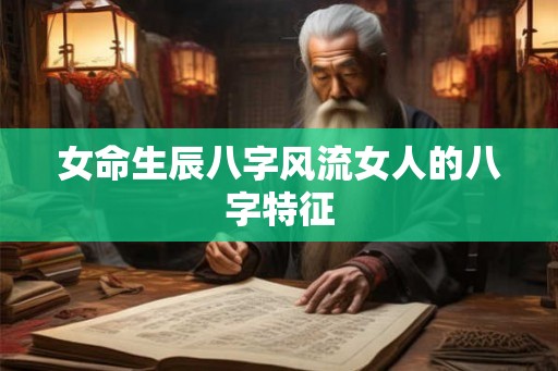 女命生辰八字风流女人的八字特征