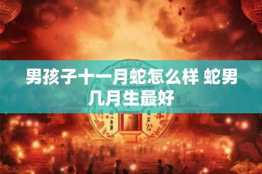 男孩子十一月蛇怎么样 蛇男几月生最好 男孩子十一月蛇怎么样 蛇男几月生最好
