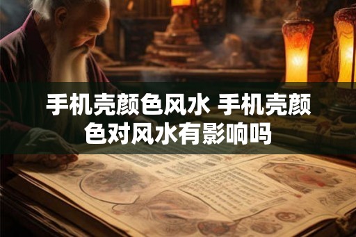 手机壳颜色风水 手机壳颜色对风水有影响吗 手机壳颜色风水 手机壳颜色对风水有影响吗