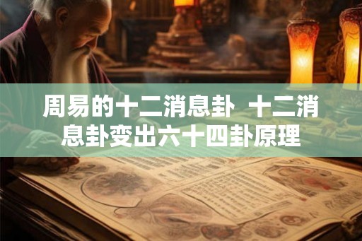 周易的十二消息卦  十二消息卦变出六十四卦原理