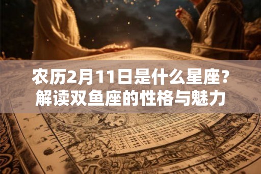 农历2月11日是什么星座？解读双鱼座的性格与魅力