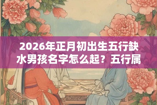 2026年正月初出生五行缺水男孩名字怎么起？五行属水名字推荐