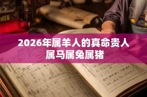 2026年属羊人的真命贵人 属马属兔属猪