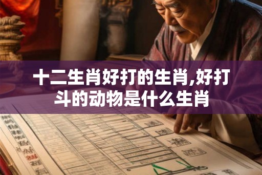 十二生肖好打的生肖,好打斗的动物是什么生肖
