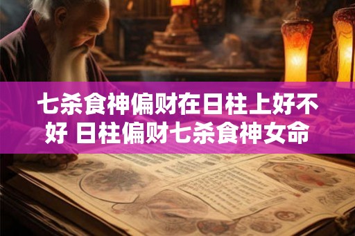七杀食神偏财在日柱上好不好 日柱偏财七杀食神女命 七杀食神偏财在日柱上好不好 日柱偏财七杀食神女命