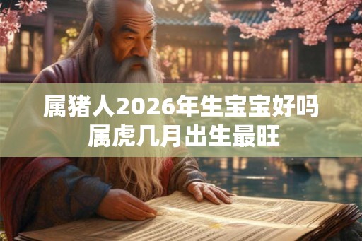 属猪人2026年生宝宝好吗 属虎几月出生最旺