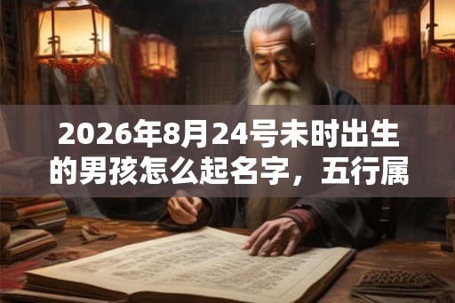 2026年8月24号未时出生的男孩怎么起名字,五行属什么 2026年8月24号未时出生的男孩怎么起名字,五行属什么