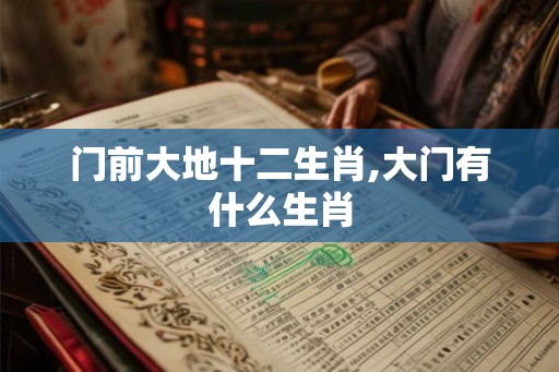 门前大地十二生肖,大门有什么生肖