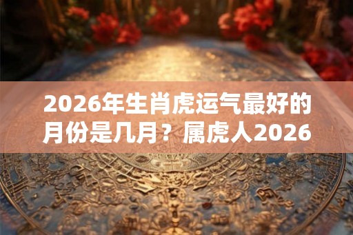 2026年生肖虎运气最好的月份是几月？属虎人2026年倒霉月份