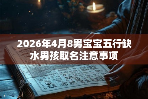 2026年4月8男宝宝五行缺水男孩取名注意事项