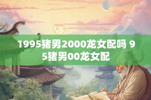 1995猪男2000龙女配吗 95猪男00龙女配