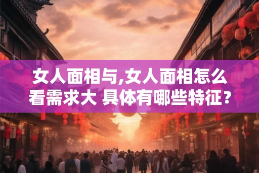 女人面相与,女人面相怎么看需求大 具体有哪些特征？