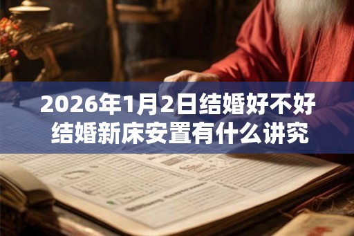 2026年1月2日结婚好不好 结婚新床安置有什么讲究