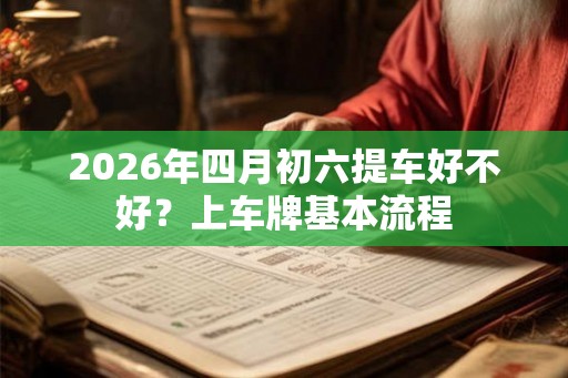 2026年四月初六提车好不好？上车牌基本流程