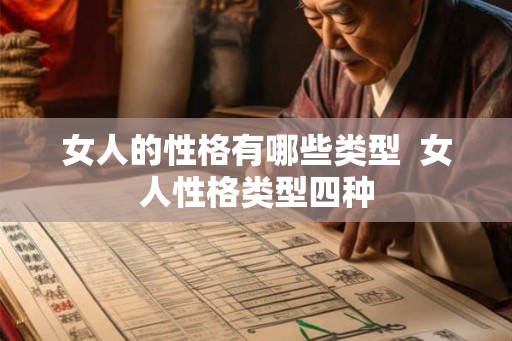女人的性格有哪些类型 女人性格类型四种 女人的性格有哪些类型 女人性格类型四种