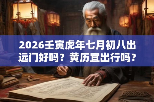 2026壬寅虎年七月初八出远门好吗？黄历宜出行吗？