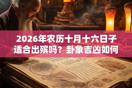 2026年农历十月十六日子适合出殡吗？卦象吉凶如何？
